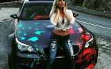 BMW-e32-girl-9